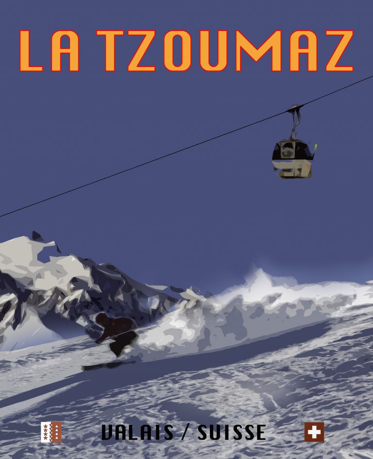 Vintage Poster La Tzoumaz