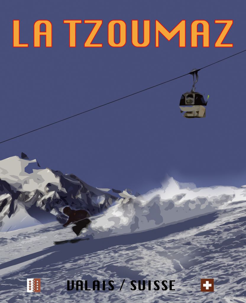 Vintage Poster La Tzoumaz