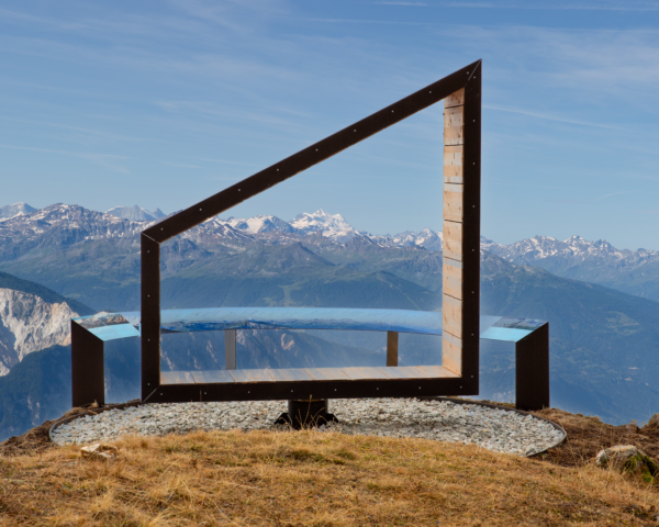 Ein Panorama zum geniessen auf dem Thermi Erlebnisweg bei