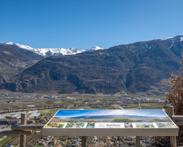 Installed Panorama in Saillon