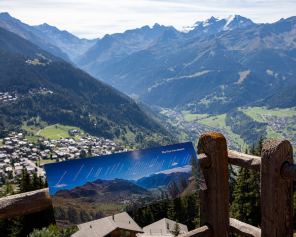 The view from the chalet Heaven